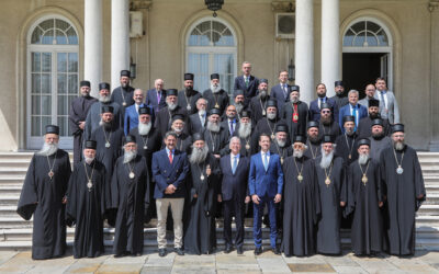 ПРЕСТОЛОНАСЛЕДНИК УГОСТИО СВЕТИ АРХИЈЕРЕЈСКИ САБОР