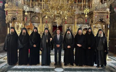 ПРИНЦ НАСЛЕДНИК ФИЛИП ПОСЕТИО ХИЛАНДАР